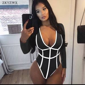 Black detailed bodysuit